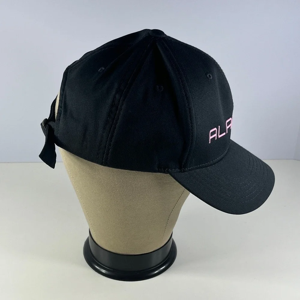 University of Alabama Crimson Tide Hat Cap Women Black Pink Adjustable Roll Tide